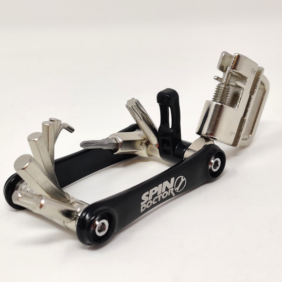 Spin Doctor Rescue 16 Multi-tool Cycling Mountain Road Bike + brake pad spacer - Picture 7 of 15